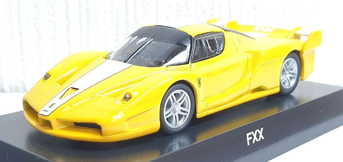 Kyosho 1/64 FERRARI FXX YELLOW diecast car model | eBay