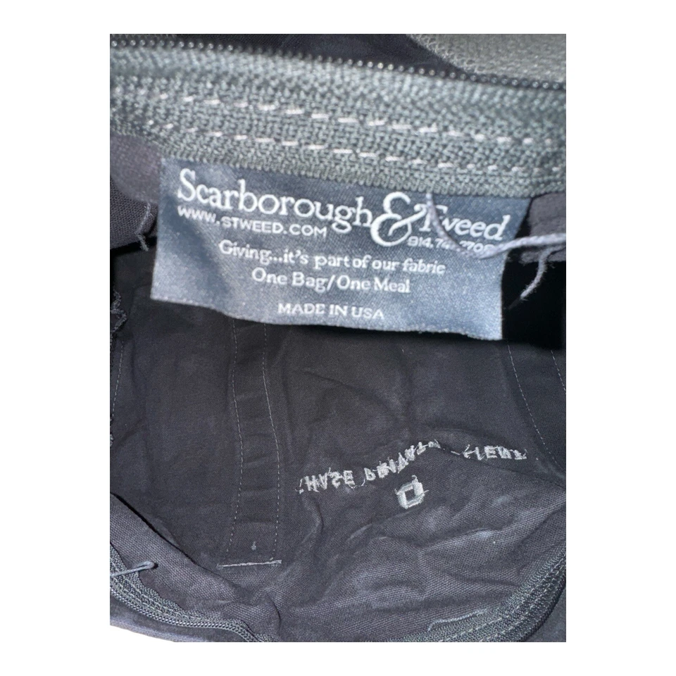 🔥 Bolso de Lona 18” Chase Private Client CPC Banker Gimnasio Por Scarborough Tweed 🔥 Foto 3 de 4