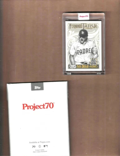 2021 Topps Fernando Tatis Jr. "Project 70" "1958 Topps BB Design" Card #640