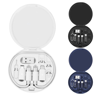9 in 1 Cable Charger Case Multi-charging Cable Case Convertor USB Cable Gadgets 