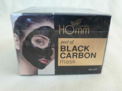 HOMM COSMETIC PEEL OF BLACK CARBON NASK NIB 100 ML