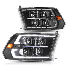 For 2013-2018 Dodge Ram 1500 2500 3500 Projector Headlights Full LED Headlamps