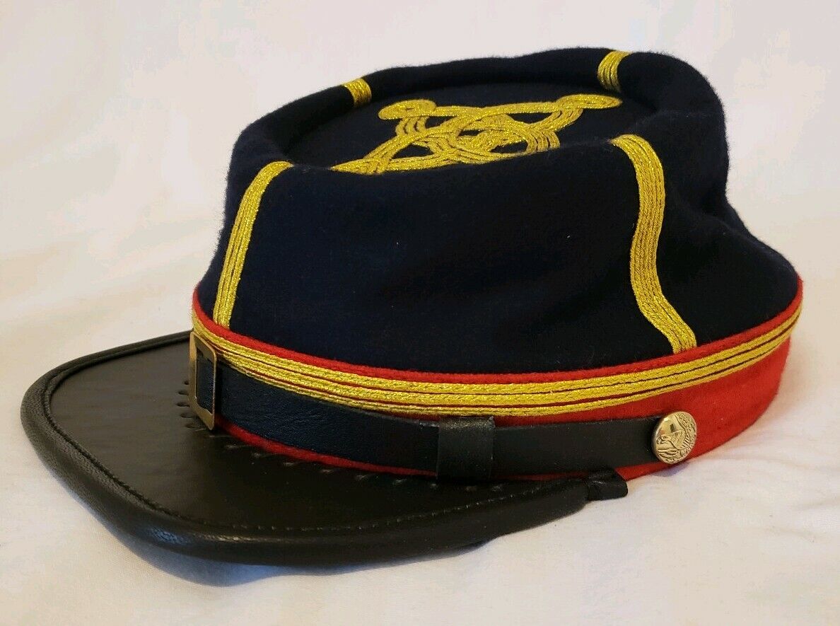 American Civil War Union Marine Field Grade Officers W/O Badge Kepi Hat Cap eBay