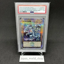 PSA 10 Blue-Eyes White Dragon Tokyo Dome Promo 25th Secret Rare TD02-JP001