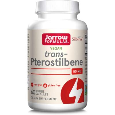 Jarrow Formulas, Trans-Pterostilbene, 50mg, 60 Kapseln - Blitzversand