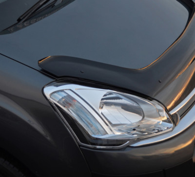 Rigid Bonnet Protector Guard Wind Deflector To Fit Citroen Berlingo (2008-18)
