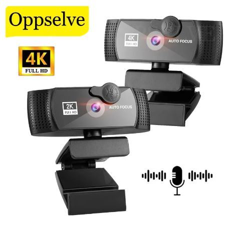 Webcam 4K 2K Auto Focus PC Web Cam Full HD 1080P Camera-image