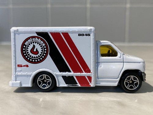 Vintage Matchbox Ford Box Truck Fire Dept 1998 1/80 Loose Rare! - Picture 6 of 7