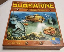 Submarine Board Game Rio Grande Games Near Mint Complete Played Once