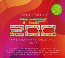 HOUSE MUSIC - TOP 200 - THE ULTIMATE MEGAMIX VOL.17  [4-CD]  NEU+VERSCHWEISST