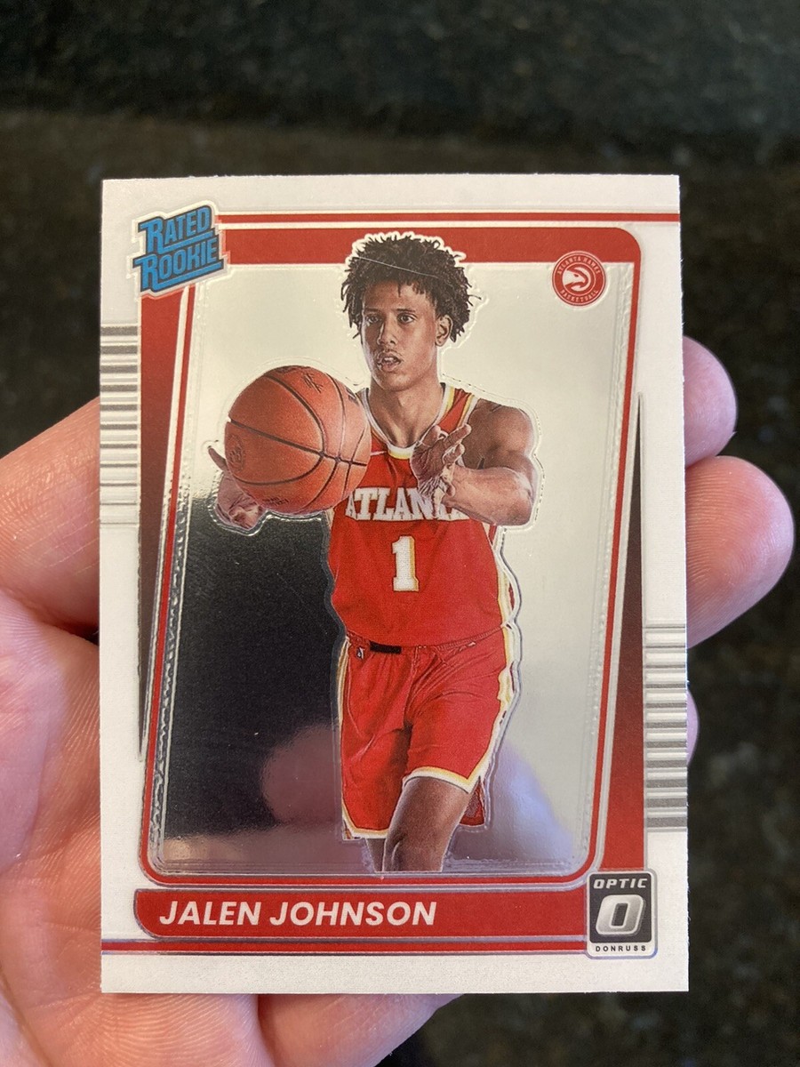 2021-22 Donruss Optic Jalen Johnson Rated Rookie #181 Hawks | eBay