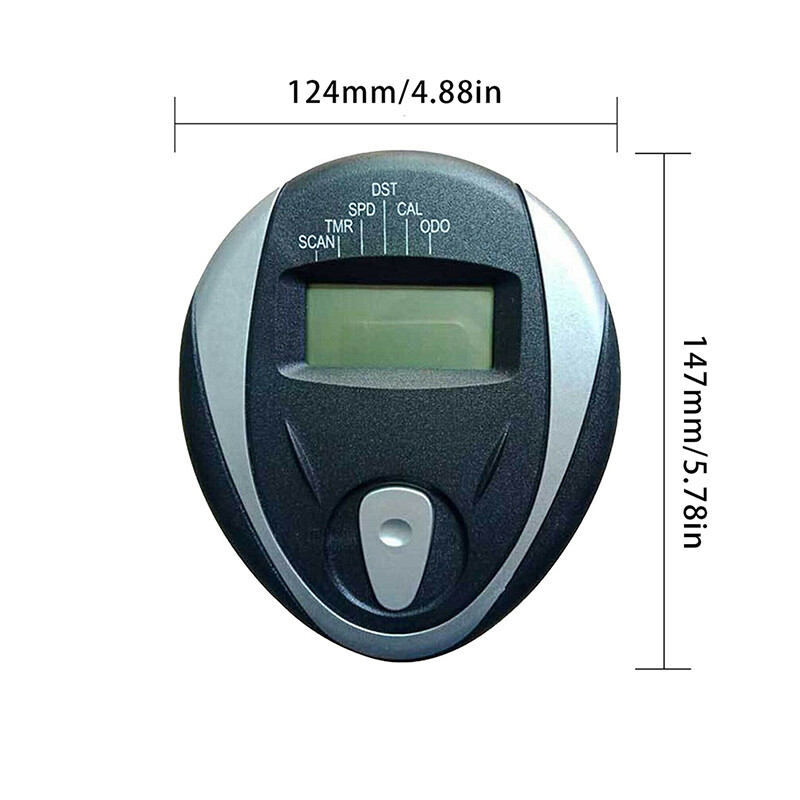 LCD Replacement Monitor Speedometer for Stationary Bikes Exercise Sport