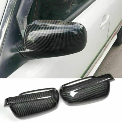 Real Carbon Fiber Side Mirror Cover Caps for Volkswagen VW Golf 4 MK4 1997-2003
