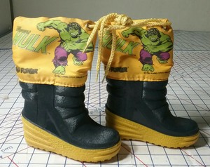 hulk rain boots