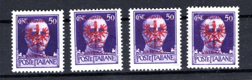 Ljubljana 8PFI+II+IV+V ABART ** MNH MINT BPP 220EUR (CA1397
