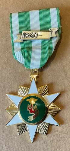 Vintage US Army Military Campaign Medal 1960 CHIEN DICH BOI-TINH VIETNAM