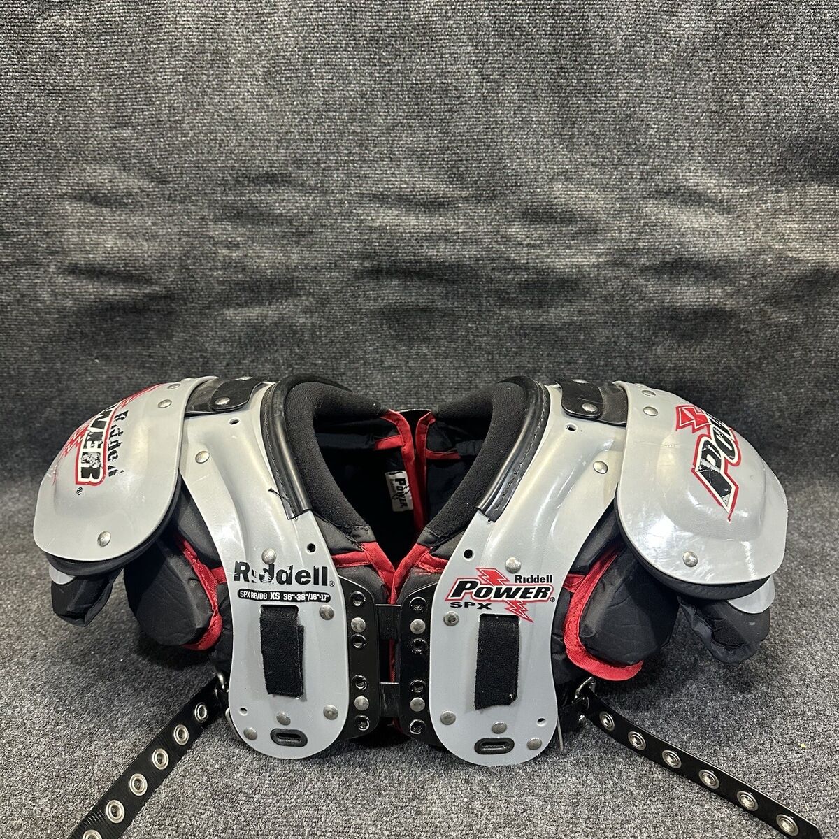 Riddell Power SPX RB/DB XS Football Shoulder Pads 36”-38 Riddell Power SPX RB/DB XS Football Shoulder Pads 36”-38