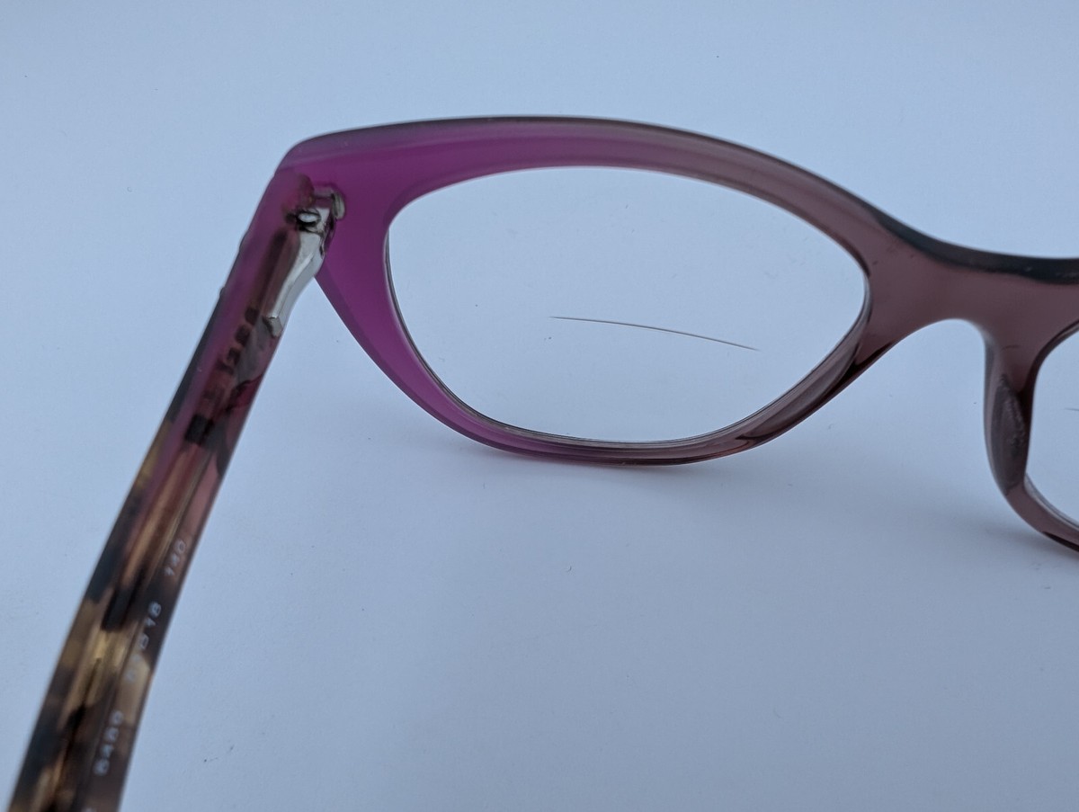 Ray Ban RB 5322 53-18 140 Rectangle‎ Striped Womens Brown Pink FRAMES ONLY Ray Ban Eyeglasses, Frames Only, RB 5322 5489, 53-18-140  main image 2