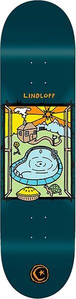 Foundation LINDLOFF Turtle Pie Skate Deck-8.25