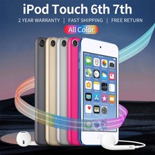 Image of 🎄NEW Apple iPod Touch 7th 6th 5th Gen 16GB 32GB 64GB 128GB 256GB All Colors~