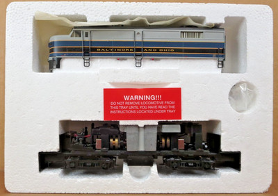 Proto 2000 8377 FA2 Baltimore & Ohio With All New Axle Gears MIB HO