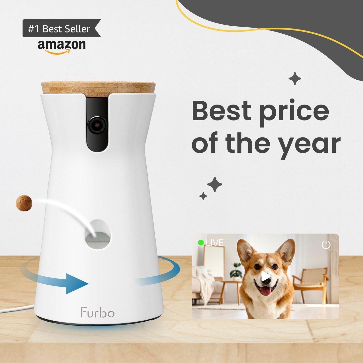 Furbo Dog Camera 360 Treat Tossing Full HD Wifi Pet camera - Brand New UNOPENED