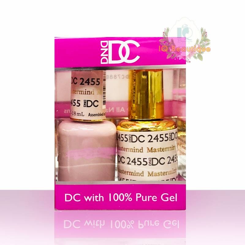 DND DC Soak Off Gel Polish Duo #2455 - Mastermind
