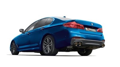 Remus Axle back + Mid Pipes Fits BMW M550I Xdrive G30 4.4 N63R