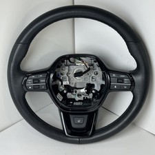 2023 Honda Civic Driver Steering Wheel W Switches Black Leather Heated Oem