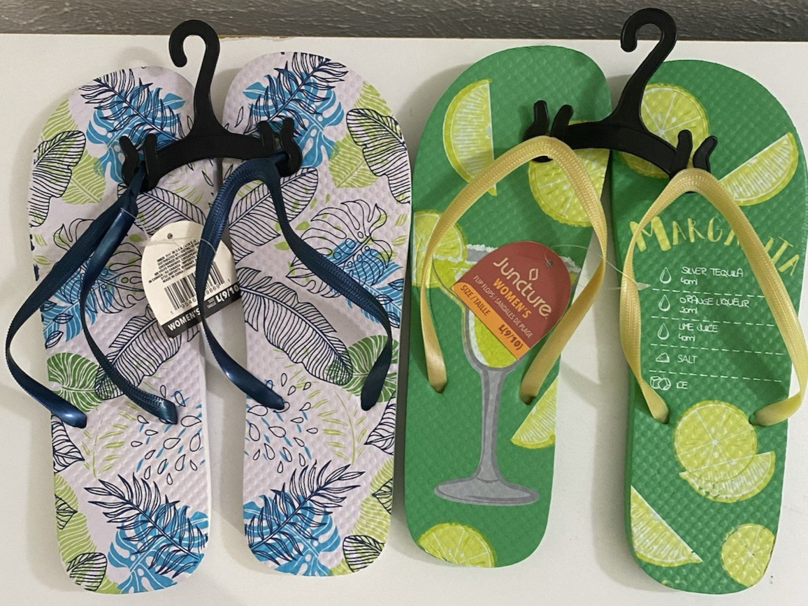 Juncture Women's Flip Flops Size Large 9/10 READ DESCRIPTION