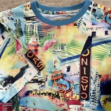 NWT Surf Society by Drill Clothing Mens LARGE Logo Vacation Resort Casino Shirt