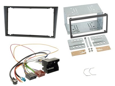 Radioeinbauset Doppel DIN Autoradio für Opel Combo C Meriva Corsa C Tigra ab 200