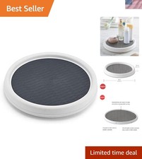 Non-Skid 9-Inch Lazy Susan Pantry Turntable for Effortless Organization