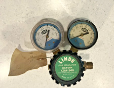 Union Carbide Linde R-2278 Oxygen Regulator CGA-540 Made in USA Vintage
