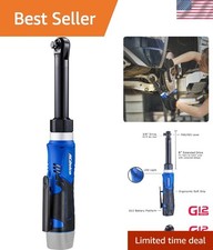 Lightweight 12V Li-ion ACDelco 40 ft-lbs Ratchet Wrench - Extended Tool