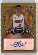 2006-07 Bowman Sterling Gold Refractor 127/219 Chris Quinn #88 Auto 08wd