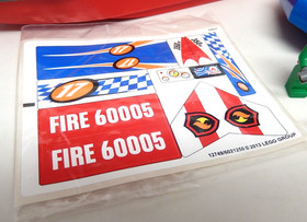 Lego 60005 Fire Boat Town City Fire 100% Complete