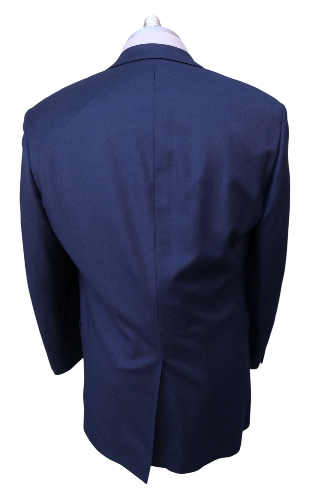 Samuelsohn Performance Solid Blue Wool Cashmere T… - image 6