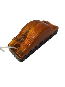 Damaged Grote 9241 Amber Side Turn Signal Light - P/N GRO53163