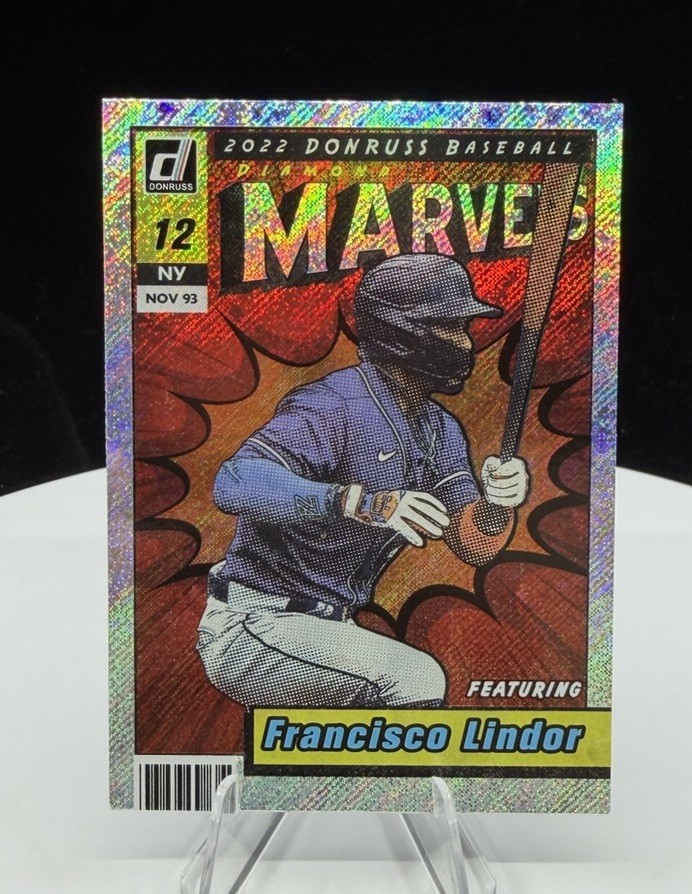 2022 Panini Donruss - Marvels Francisco Lindor #M-10 Rapture