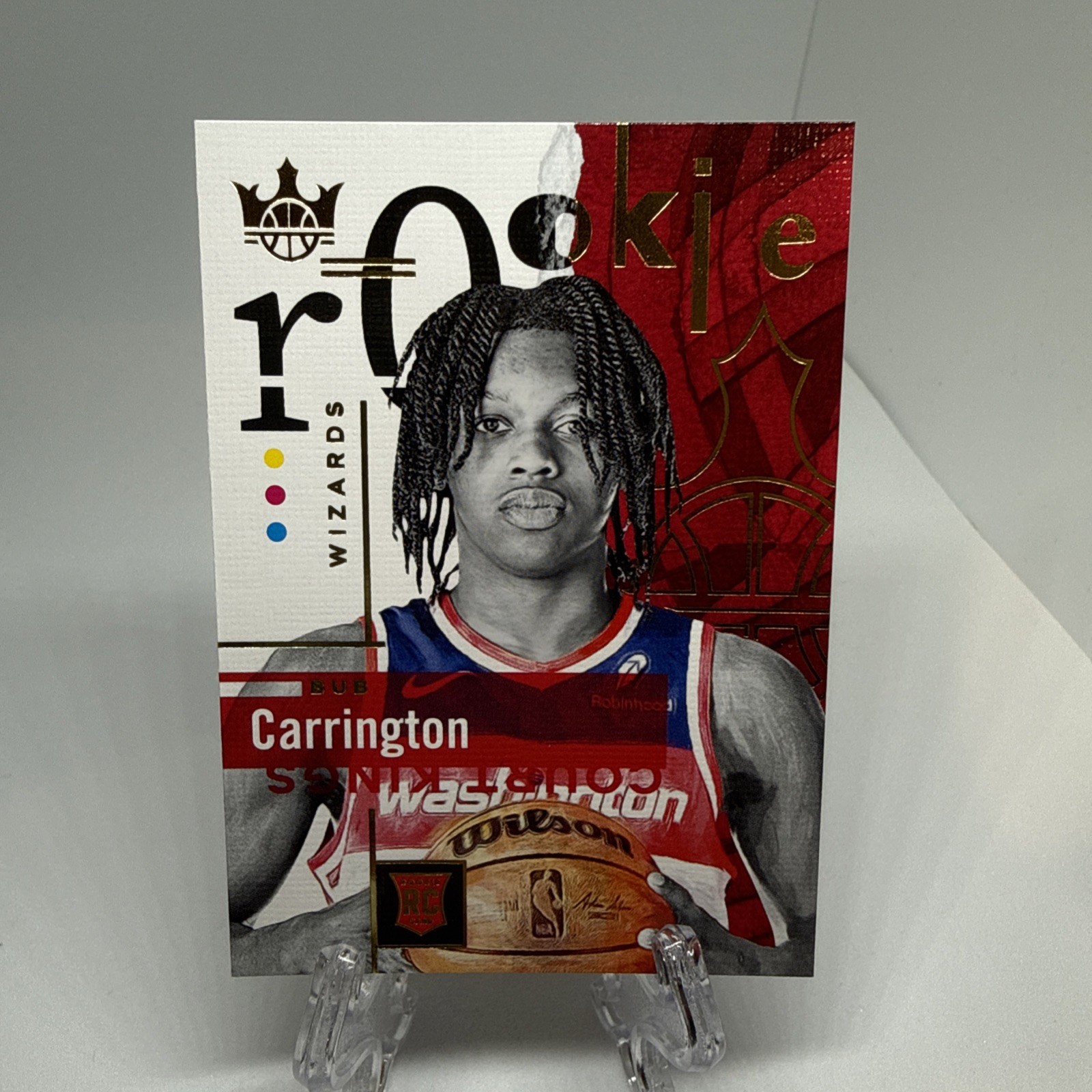 2024-25 Panini Court Kings #122 Bub Carrington Rookie Level 1