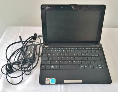ASUS Eee PC 1005HA Seashell Netbook - 1.99GB RAM 160GB HDD Win XP SP3 black