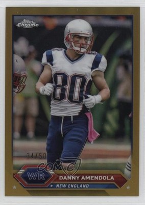 2023 Topps Composite Topps Chrome Gold Refractor /50 Danny Amendola #41 0g27