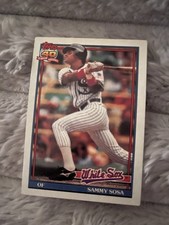 Topps 1991 Sammy Sosa #414 Chicago White Sox Base Set 40 Years Baseball Card