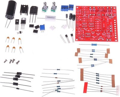 030V 2mA3A Adjustable DC Power Supply Regulated Module DIY Kit with Power Sup...