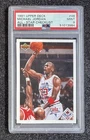 1991 Upper Deck All-Star Checklist Michael Jordan Chicago (3x AS MVP) PSA 9 MINT