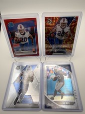 Panini 4-card Zack Moss Rookie Card Lot Buffalo Bills Mosaic/Panini/Absolute