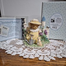 Cherished Teddies Priscilla  Clara Garden Artist Signing Event Figurine 864331