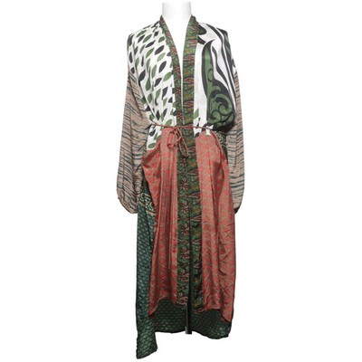 Sissel Edelbo, Kimono, Größe: ONE SIZE, Grün/Mehrfarbig, Damen #zwl