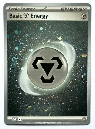 Basic Metal Energy 008 - Pokemon 151 - HD Cosmos Holo HD Swirl - M/NM - 第 1/2 張圖片